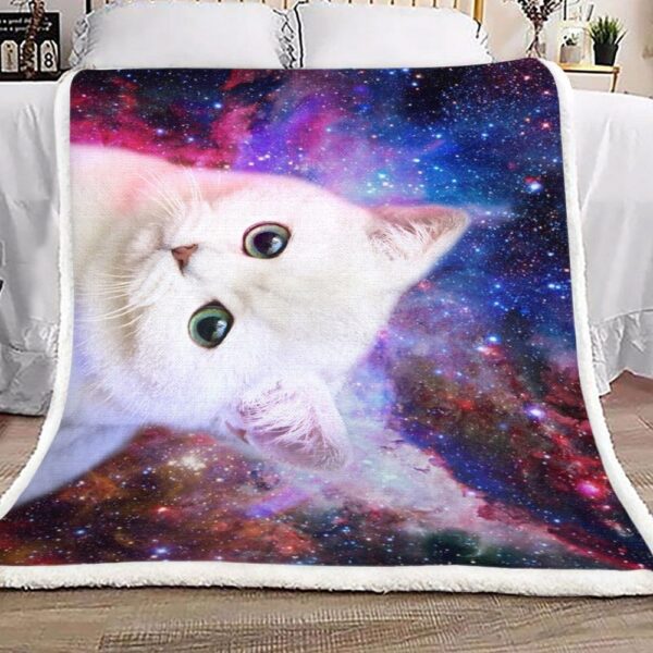 Cat Fleece Blanket Sherpa Blanket