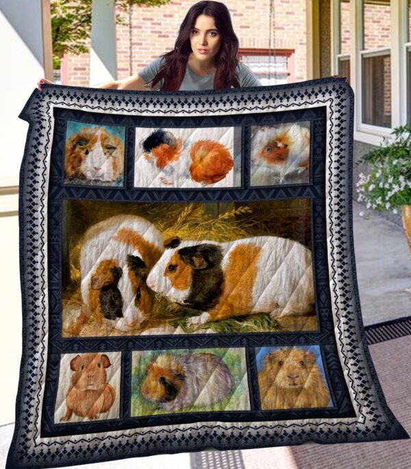 Guinea Pig Fleece Blanket Sherpa Blanket