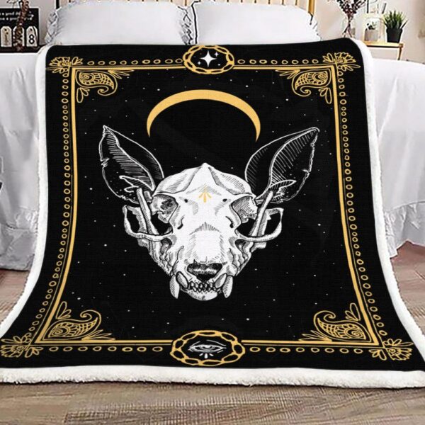 Cat Fleece Blanket Sherpa Blanket