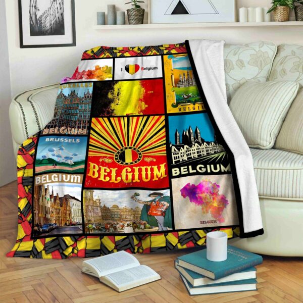 Belgium Fleece Blanket Sherpa Blanket