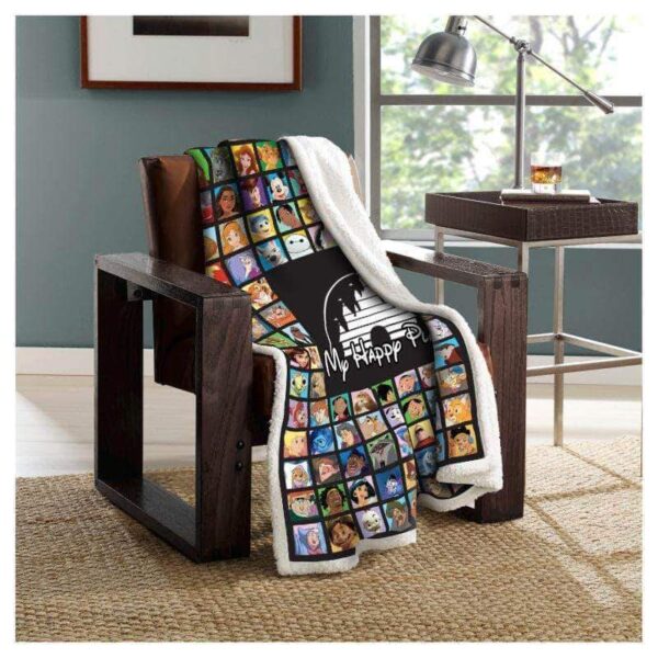 DISN 8 Fleece Blanket Sherpa Blanket