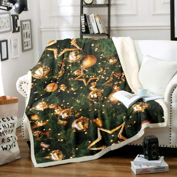 Christmas Fleece Blanket Sherpa Blanket