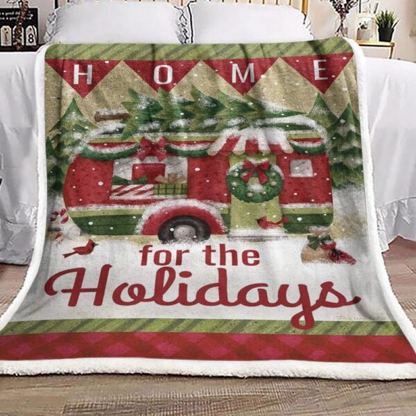 Christmas Fleece Blanket Sherpa Blanket