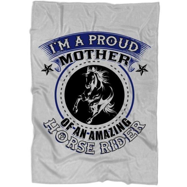 Cool Horses Fleece Blanket Sherpa Blanket