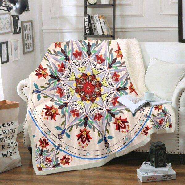 Pattern 06 Fleece Blanket Sherpa Blanket
