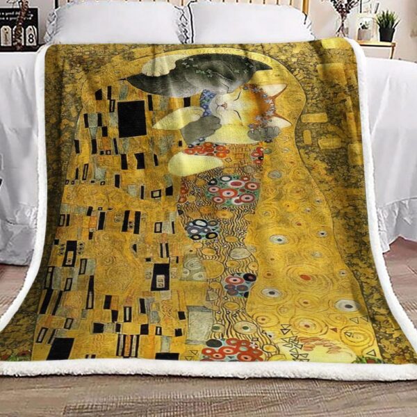 Cat Love Fleece Blanket Sherpa Blanket