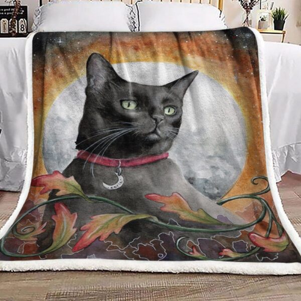 Cat Fleece Blanket Sherpa Blanket