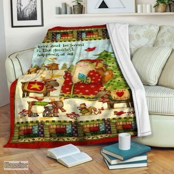 Christmas Fleece Blanket Sherpa Blanket