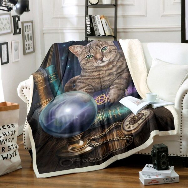 Cat Fleece Blanket Sherpa Blanket