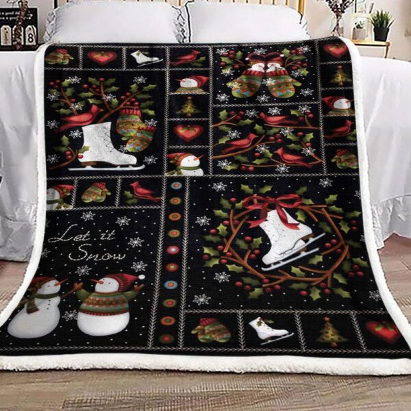 Christmas Fleece Blanket Sherpa Blanket