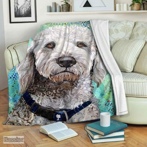 Schnoodle Fleece Blanket Sherpa Blanket
