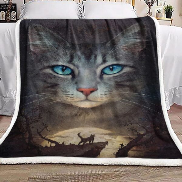 Cat Fleece Blanket Sherpa Blanket