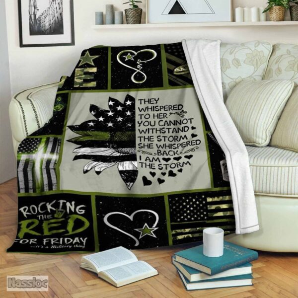 Soldier Fleece Blanket Sherpa Blanket