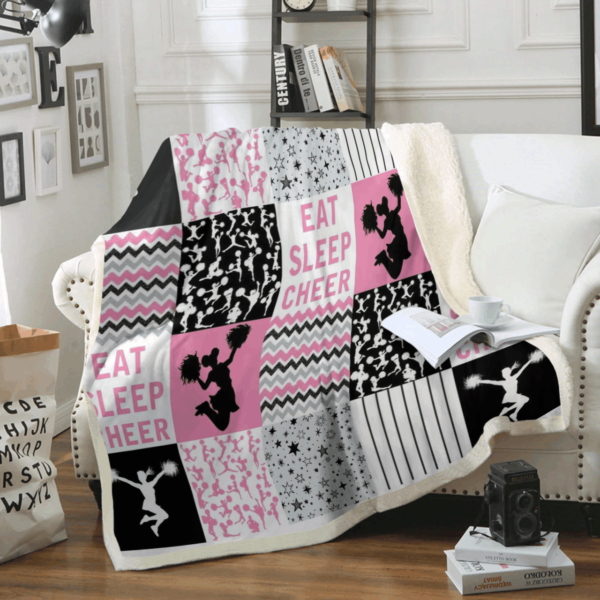 Cheerleading Fleece Blanket Sherpa Blanket