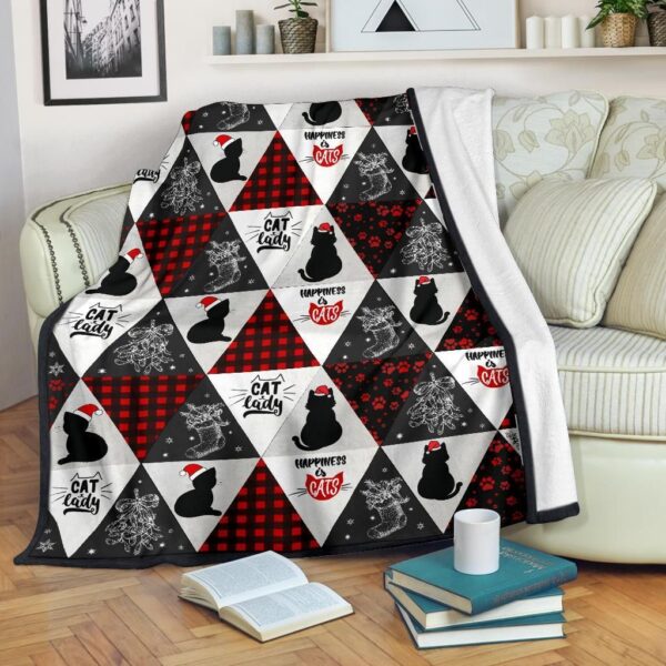 Cat Fleece Blanket Sherpa Blanket