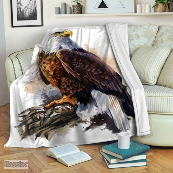 Eagle Fleece Blanket Sherpa Blanket