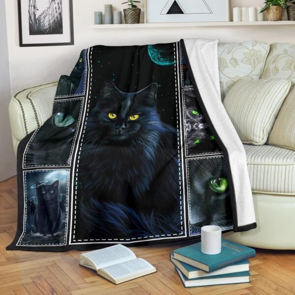 Cat Fleece Blanket Sherpa Blanket