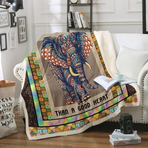 Elephant Fleece Blanket Sherpa Blanket