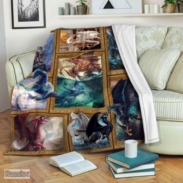 Dragon Fleece Blanket Sherpa Blanket