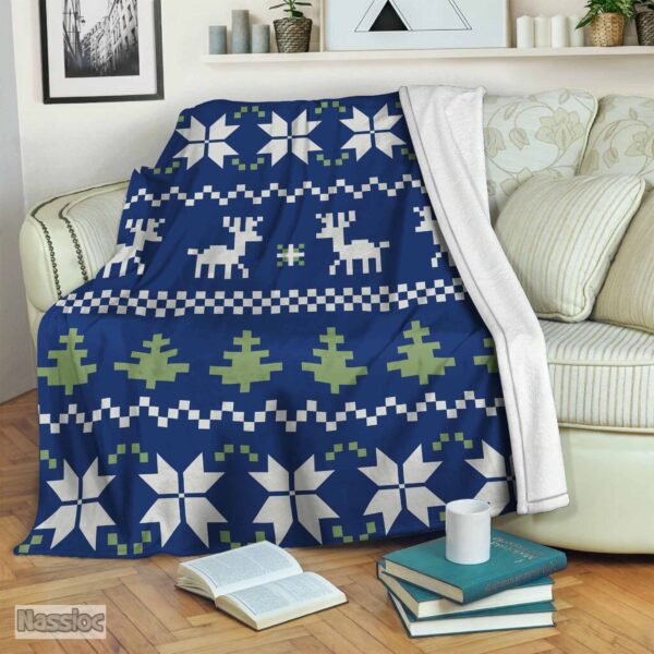 Christmas Fleece Blanket Sherpa Blanket