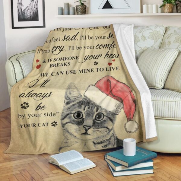 Cat Fleece Blanket Sherpa Blanket