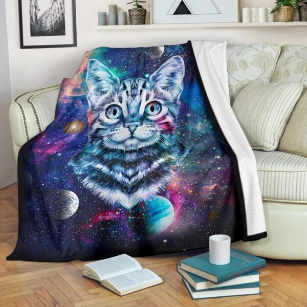Cat Fleece Blanket Sherpa Blanket