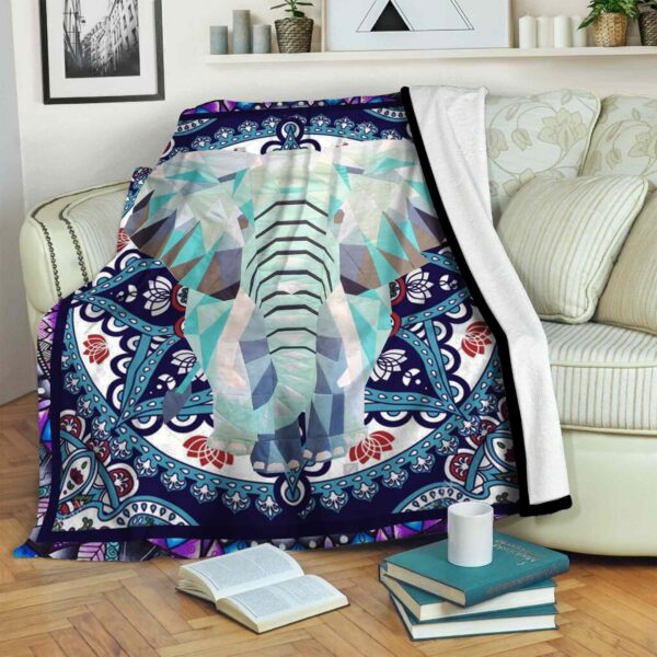 Elephan Fleece Blanket Sherpa Blanket