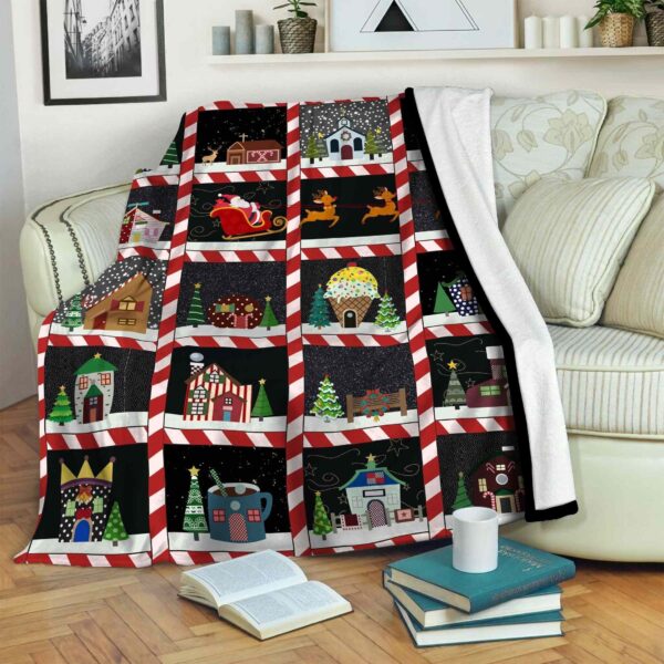Christmas Fleece Blanket Sherpa Blanket