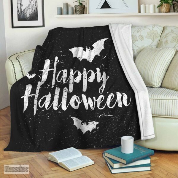 Halloween Fleece Blanket Sherpa Blanket