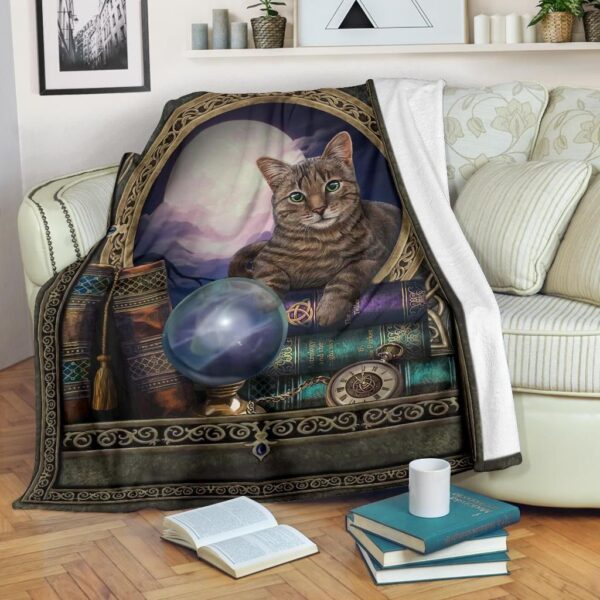 Cat Fleece Blanket Sherpa Blanket